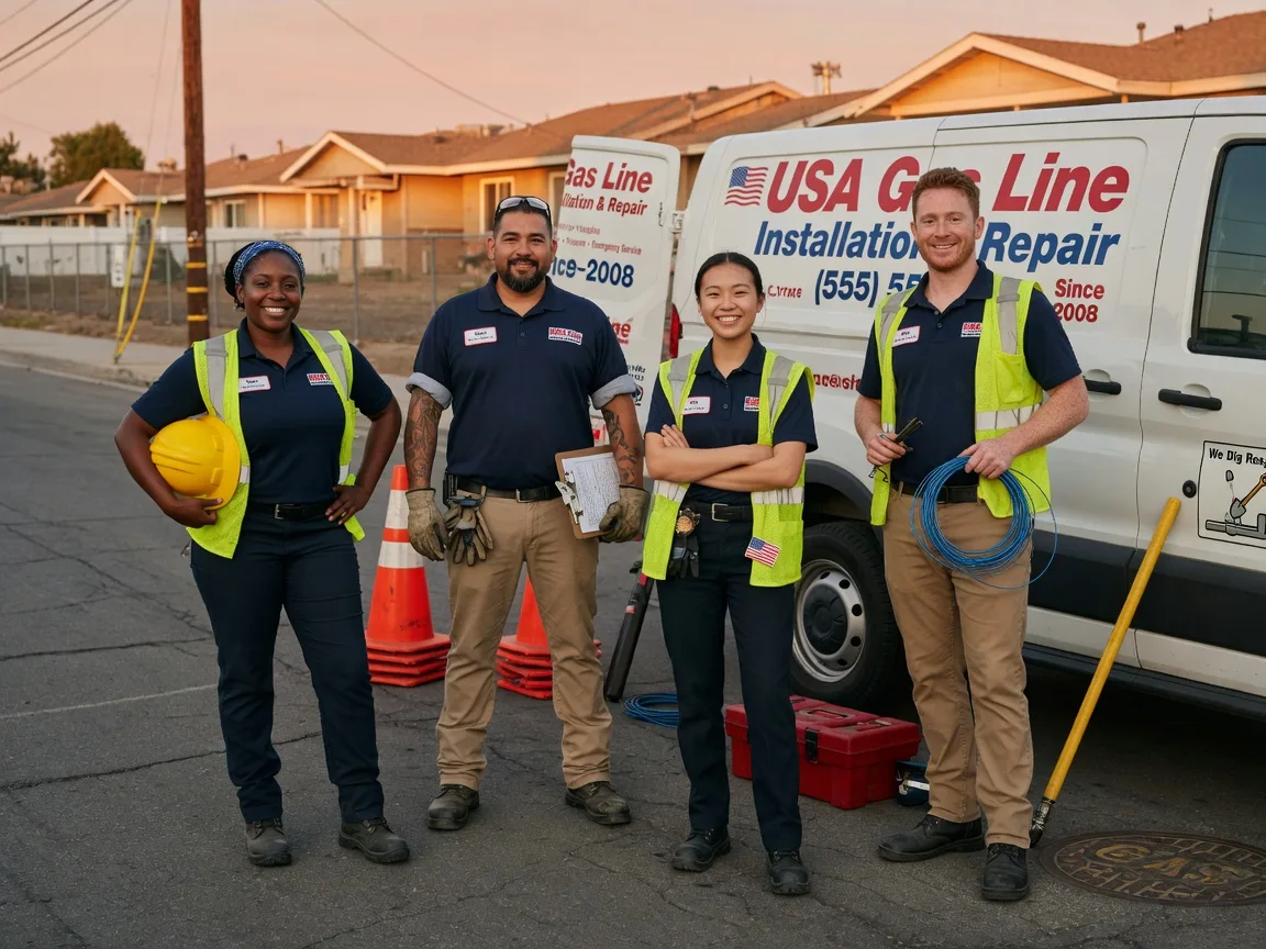 Gas Line Installation company in Mckittrick, CA